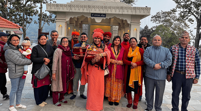 Indian tourist arrivals triple at Palpa’s Kamakhya Dham