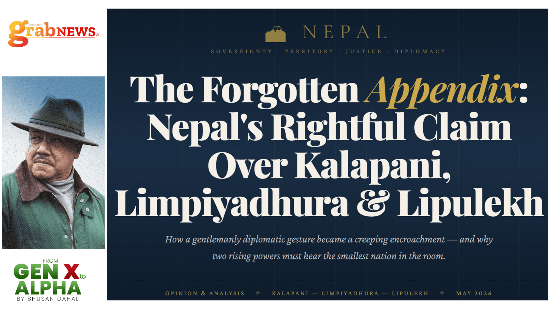 The Forgotten Appendix: Nepal’s Rightful Claim Over Kalapani, Limpiyadhura & Lipulekh