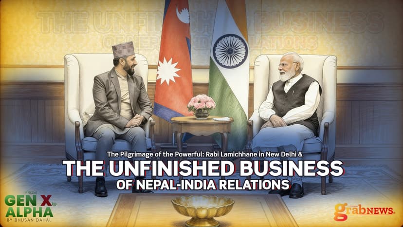 The Pilgrimage of the Powerful: Rabi Lamichhane in New Delhi and the Unfinished Business of Nepal-India Relations
